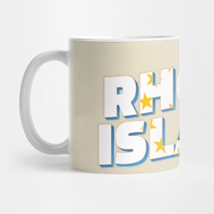 Rhode Island vintage style retro souvenir Mug